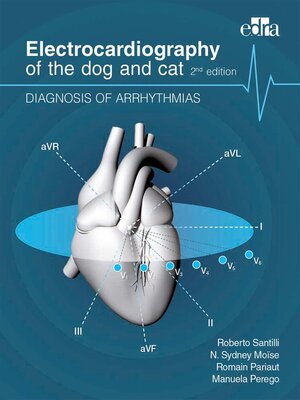 cover image of Electrocardiography of the dog and cat